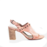   MJUS Light Pink mid heeled sandal