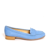 Amberone Sky blue loafers