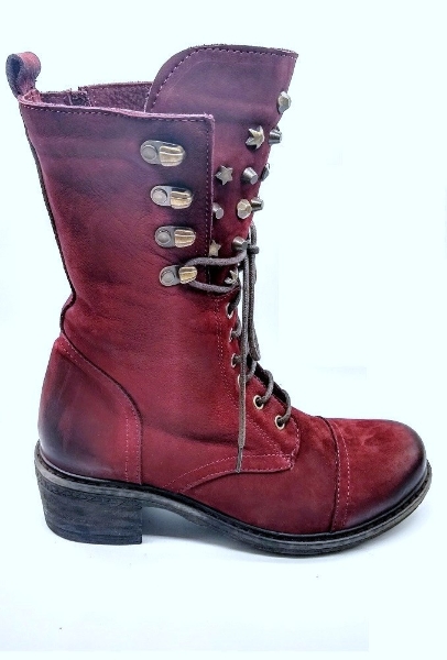 bueno-red-nubuck-midcalf-studded-boots