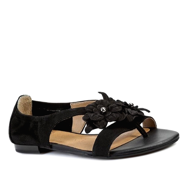caprice-black-nubuck-flat-sandals-uk-35-eu-365