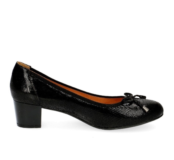 caprice-black-shiny-suede-low-heel-court-uk-35-eu-36