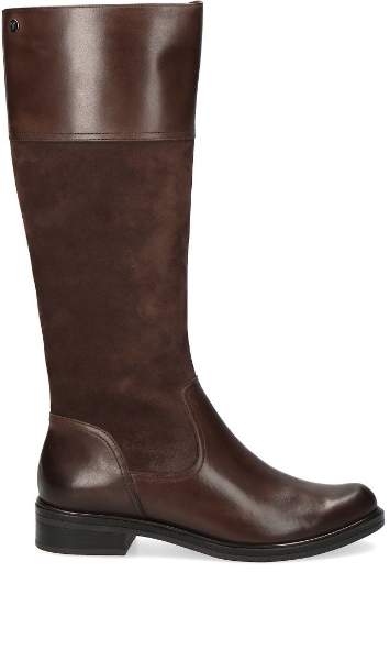 caprice-brown-leather-and-suede-slim-fit-knee-high-flat-boot-uk-35-eu-36