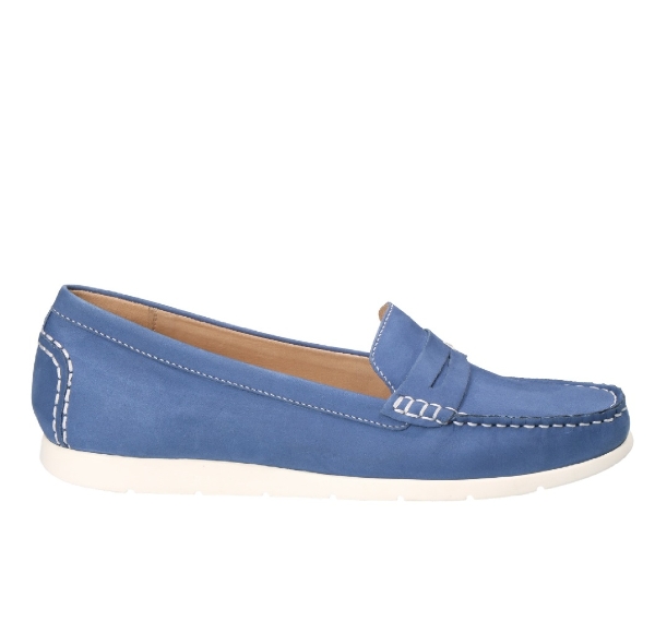 caprice-sky-blue-nubuck-plain-loafer-uk-7-eu-405