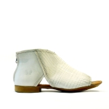 Felmini Cream flat sandal boot