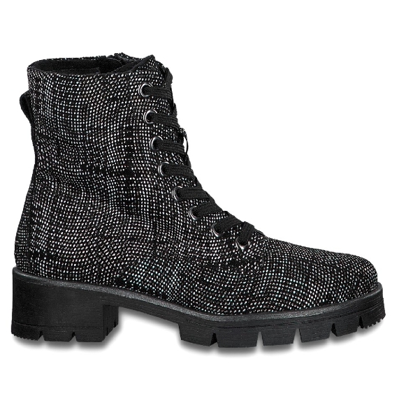 jana-black-speckled-ankle-boot-uk-3-eu-36