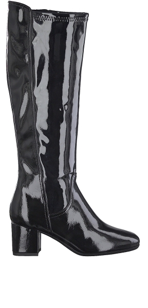 marco-tozzi-black-patent-stretchy-knee-high-boot