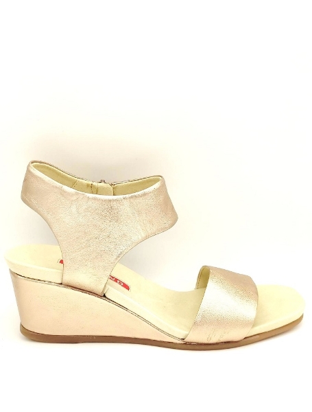 pedro-miralles-rose-gold-mid-wedge-sandals