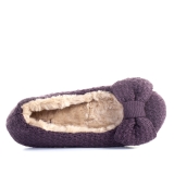Ruby + Ed Purple knitted slippers CA1243